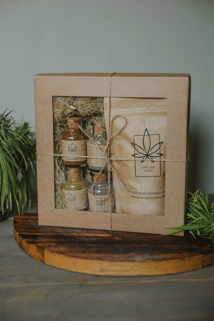 Hemp spices gift box