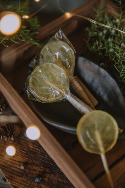 Hemp lollipops